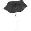Image de Parasol de jardin 2 m, Gris
