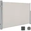 Image de Store latéral rétractable, Beige / 2 x 3,5 m / Aluminium