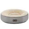 Image de Panier pour chien rond, Gris Clair