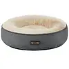Image de Panier pour chien rond, Gris Foncé
