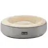 Image de Panier pour chien rond, Gris Clair