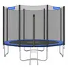 Image de Trampoline extérieur avec filet de protection, Bleu Foncé / Ø 366 cm