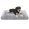 Image de Panier pour chien rembourrage moelleux, Gris Clair / 80 x 50 cm
