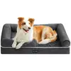 Image de Canapé pour chien orthopédique, Gris Foncé / L 91 x l 71 x H 20 cm