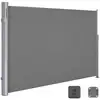 Image de Store latéral protection solaire, Gris / 200 x 400 cm / Polyester 280 g/m²