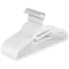 Image de Cintres en plastique antiglisse, Blanc / Lot de 20