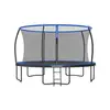 Image de Trampoline extérieur avec échelle, bleu