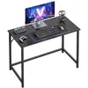 Image de Bureau industriel assemblage simple, Noir