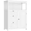 Image de Meuble de salle de bain 3 tiroirs blanc