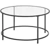 Image de Table basse ronde décoration, Noir