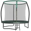 Image de Trampoline extérieur avec échelle, Vert / Ø 244 cm