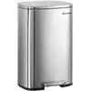 Image de Poubelle de cuisine 50L, Argenté