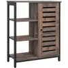 Image de Meuble de rangement industriel, Marron Rustique Froid + Noir