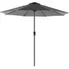 Image de Parasol de jardin avec manivelle, Gris / Ø 2,7 m