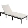 Image de Bain de soleil avec matelas, Beige