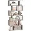 Image de Étagère de rangement à plusieurs niveaux, Grège / 6 Niveaux (70L cm)