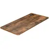 Image de Dessus de table pour bureau électrique, Marron Rustique