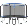 Image de Trampoline de jardin rond pour enfants, Bleu / 427 Diamètre cm