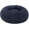 Image de Panier pour chien en tissu peluche, Gris Foncé / L 40 x l 40 x H 15 cm