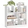 Image de Meuble de rangement avec compartiments ouverts, Blanc / 8 Cube (97,5L cm)