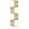 Image de Étagère d’angle à 5 niveaux, Beige Chêne