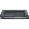 Image de Canapé pour chien orthopédique, Gris Foncé / L 135 x l 107 x H 25 cm