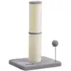 Image de Griffoir pour chat 53 cm de haut gris tourterelle