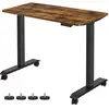 Image de Bureau électrique 120 cm industriel