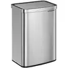 Image de Poubelle de Cuisine Automatique 50 L, Argent Métallique