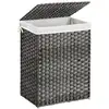 Image de Panier à linge avec poignée, Gris