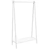 Image de Portant vêtements noir mat, Blanc