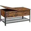 Image de Table basse rabattable rustique