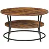 Image de Table basse buffet bas 2 niveaux