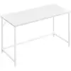 Image de Bureau industriel montage facile, Blanc Érable / 60 x 120 x 76 cm