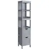 Image de Armoire salle de bain gris tourterelle