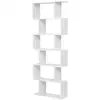 Image de Étagère de rangement à plusieurs niveaux, Blanc / 6 Niveaux (70L cm)