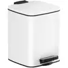Image de Poubelle de salle de bain 6L/8L, Blanc / 25,5H cm