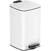 Image de Poubelle de salle de bain 6L/8L, Blanc / 33,5H cm