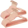 Image de Cintres en velours antiglisse, Rose Clair / 50