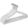 Image de Cintres en velours antiglisse, Blanc / 20