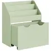 Image de Étagère pour jouets 3 compartiments 1 boîte, Vert Laurier