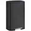 Image de Poubelle de cuisine 50L, Noir
