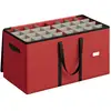 Image de Boîte de rangement pour décorations Noël, Rouge Cerise