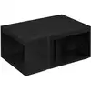 Image de Lot de 3 tables d'appoint, Noir Boisé