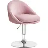 Image de Chaise réglable avec dossier et socle, Rose Bonbon