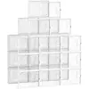 Image de Lot de 12 boîtes à chaussures transparent, Lot de 12