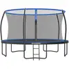 Image de Trampoline extérieur avec échelle ( 427Diamètre cm), bleu