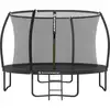 Image de Trampoline extérieur avec échelle, Noir / Ø 366 cm