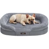 Image de Panier pour chien de taille grande, Gris Clair / M (76 x 51 x 18 cm)