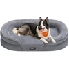 Image de Panier pour chien de taille grande, Gris Clair / L (91 x 68 x 18 cm)
